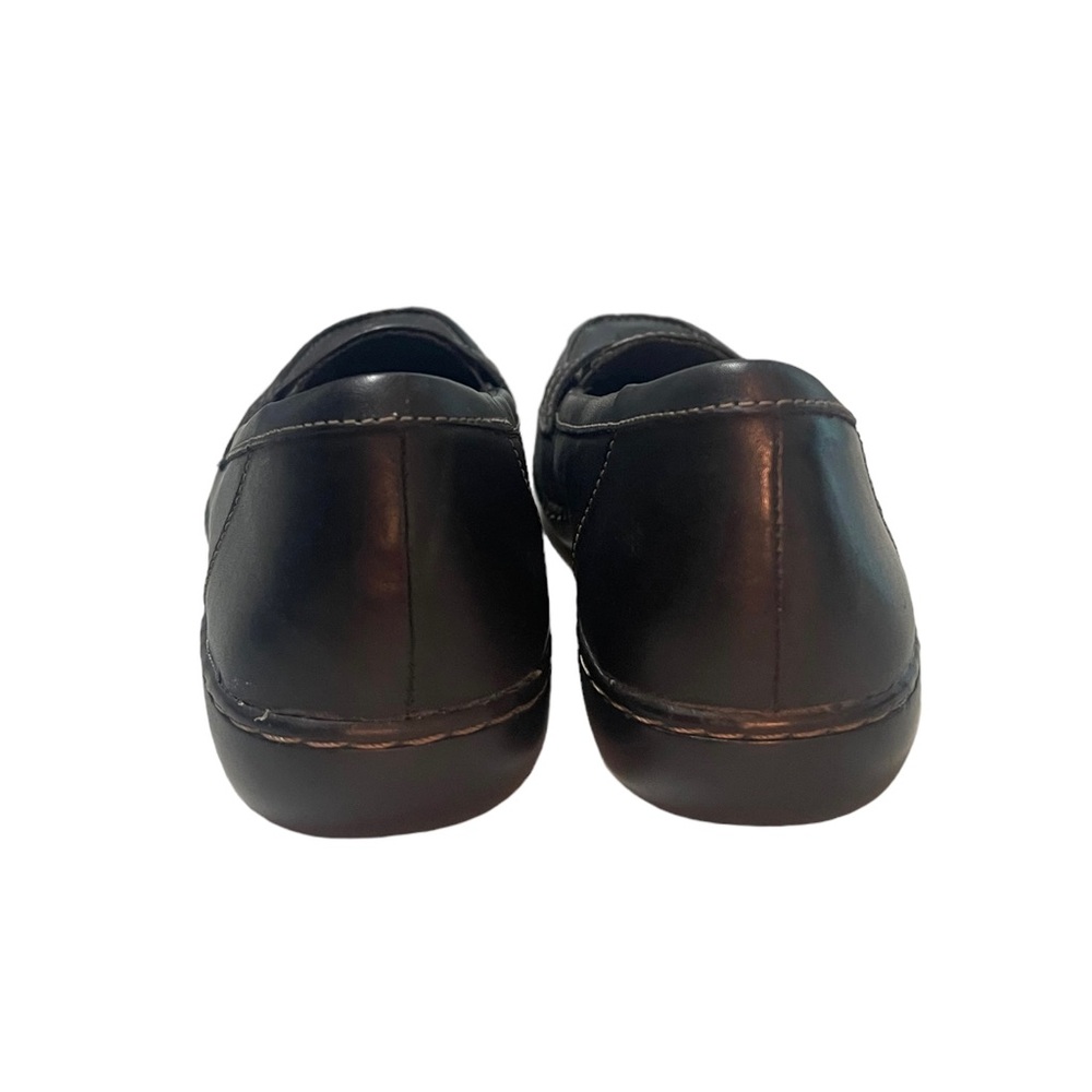 Clarks Ashland Bubble Slip-On Black Loafer Comfort Flats Women’s Size 12 N - Picture 6 of 14